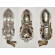 Soviet Glass Christmas Ornament: Rare Snow Maiden / Снегурочка (1950s) #2001-36