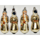 Soviet Glass Christmas Ornament: Rare Snow Maiden / Снегурочка (1980s) #2005-58