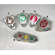 Soviet Aluminum Lantern Ornament: The Bremen-musicians #712