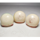 Vintage Soviet Mercury Glass Frog Head Ornaments #2003 