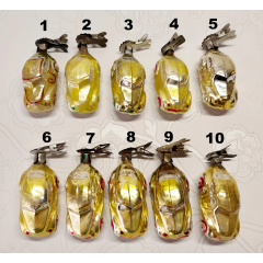 Antique Mercury Glass Car Christmas Ornaments | Pick Your Own Soviet Xmas Tree Decorations | Vintage 1960s Retro Auto Collectibles #714 Antique Mercury Glass Car Christmas Ornaments | Pick Your Own Soviet Xmas Tree Decorations | Vintage 1960s Retro Auto Collectibles #714