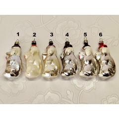 Ultra Rare 1950s Soviet Glass Ornament: Dog Mastino "Chipollino" Series #2007 Ultra Rare 1950s Soviet Glass Ornament: Dog Mastino "Chipollino" Series #2007