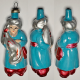 Soviet Glass Ornament: The Astrologer and the Golden Cockerel #2003-114